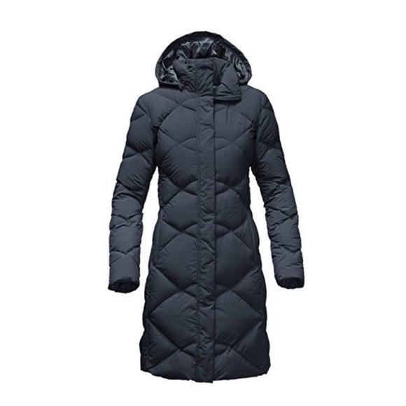 The North Face Women's navy Puffer Coat - Picture 2 of 7